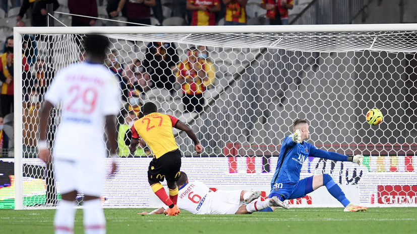 ПСЖ минимально проиграл «Лансу» во втором туре Лиги 1