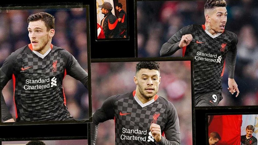 «Ливерпуль» презентовал третий комплект формы с шахматным узором