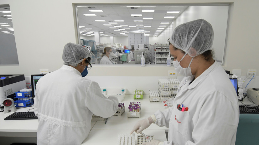 В Бразилии число выявленных случаев коронавируса достигло 4 282 164