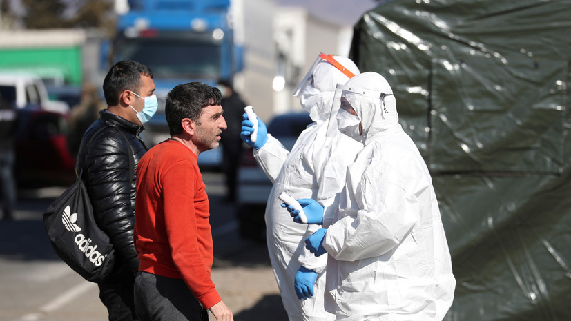 За сутки в Грузии выявлено 158 случаев коронавируса