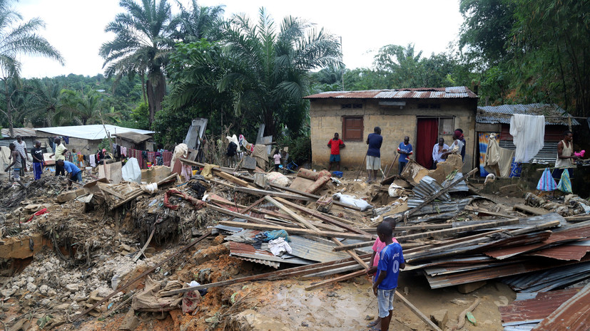 Более 50 человек погибли в ДРК из-за оползней