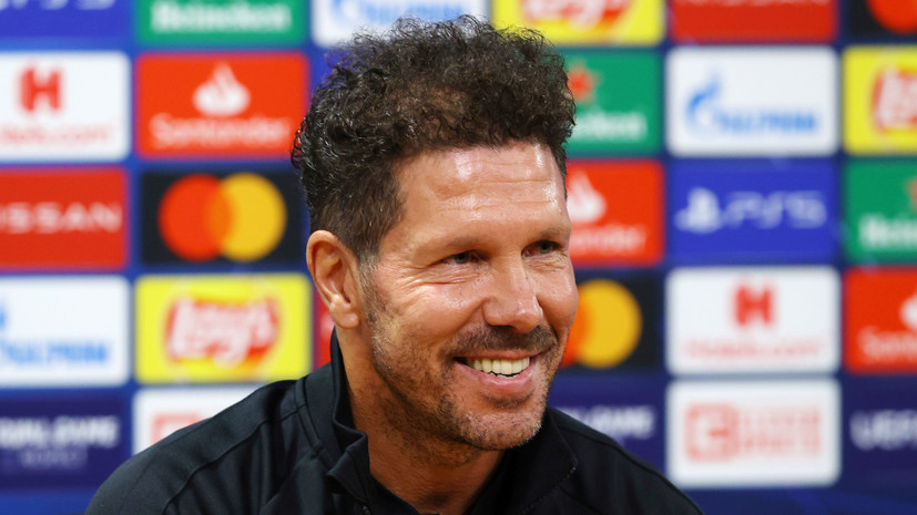 Главный тренер «Атлетико» Симеоне заболел коронавирусом