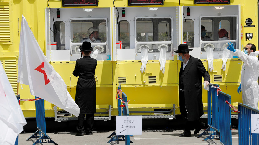 В Израиле число выявленных случаев коронавируса превысило 155 тысяч