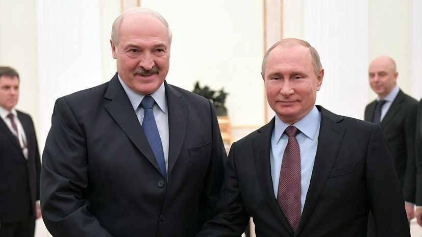 Переговоры Лукашенко и Путина завершились