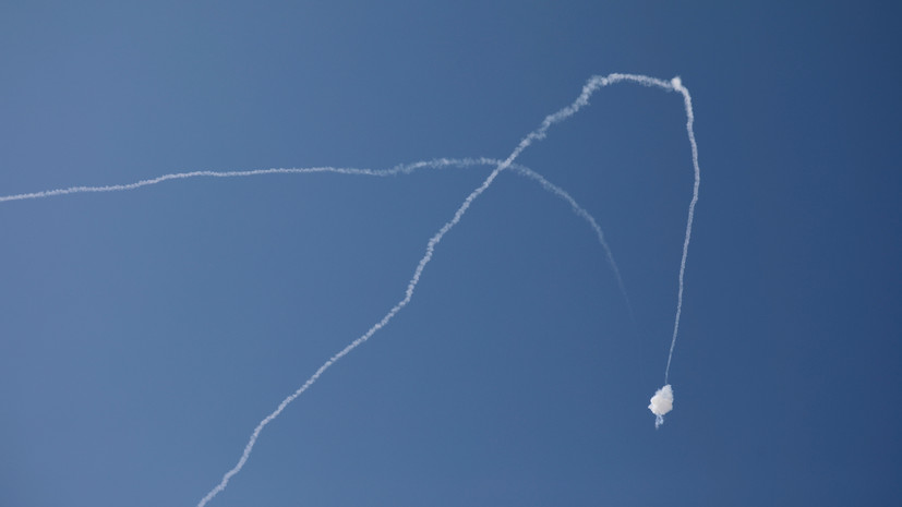 Две ракеты были запущены из сектора Газа в сторону Израиля