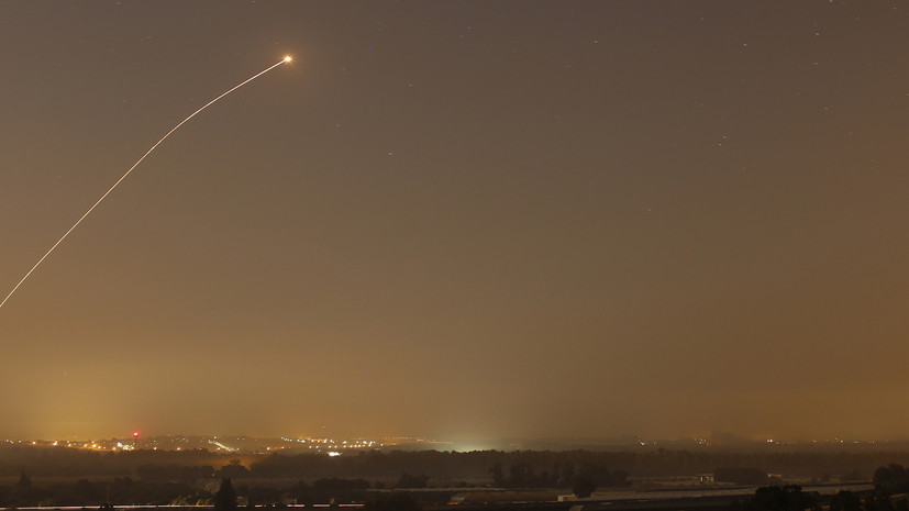 При ракетном ударе по югу Израиля пострадали шесть человек