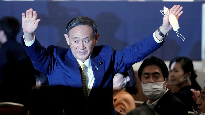 Ёсихидэ Суга стал новым премьер-министром Японии