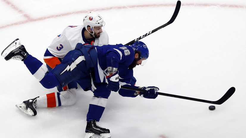 Кучеров попал в штангу в начале второго овертайма матча с «Айлендерс»