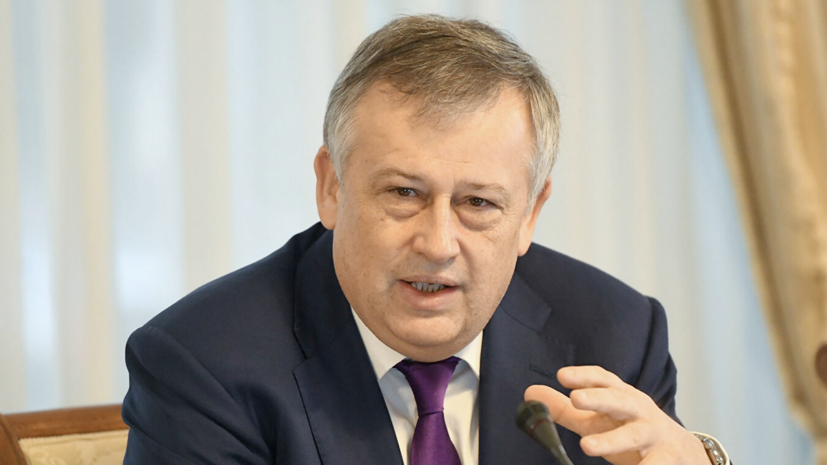 Дрозденко вступил в должность губернатора Ленинградской области