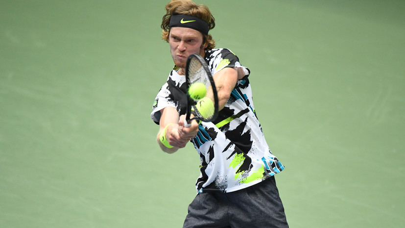 Рублёв обыграл Сандгрена в первом круге турнира ATP в Гамбурге