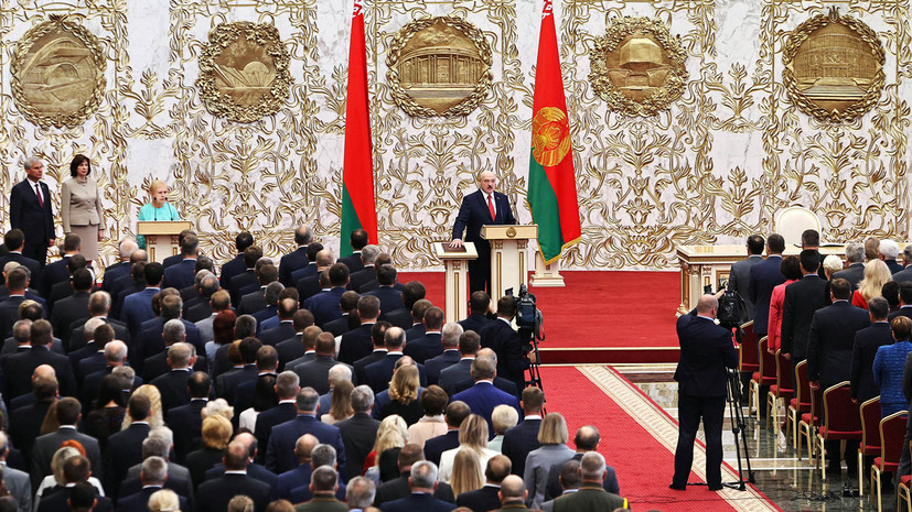 «Цветная революция» не состоялась»: в Минске прошла церемония инаугурации Лукашенко