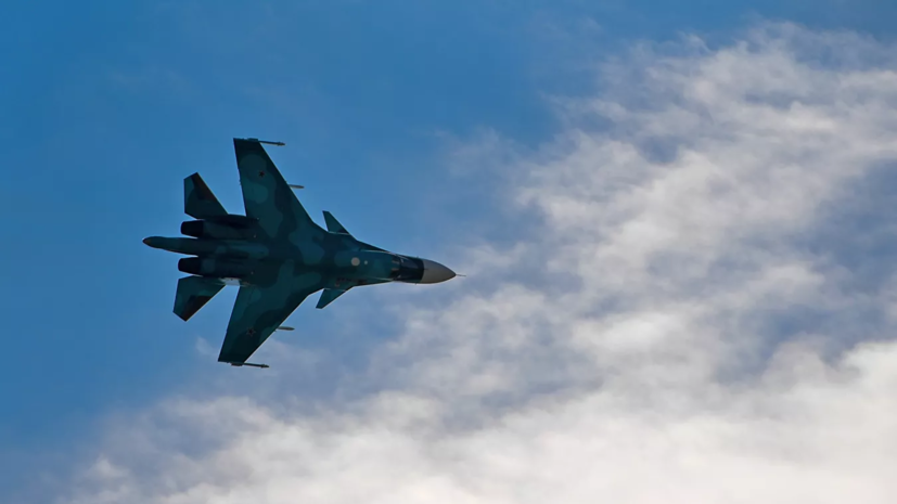 В Курганской области прошли учения с участием Су-34