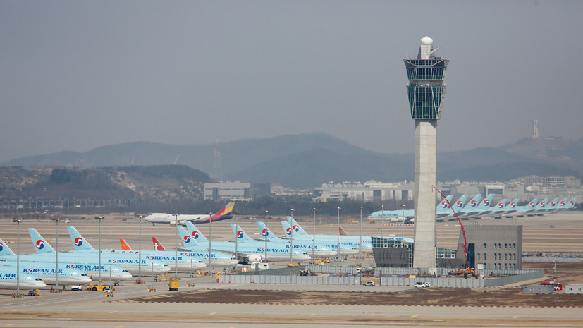 В Южной Корее назвали дату первого за полгода авиарейса в Россию