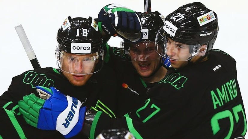 «Салават Юлаев» обыграл «Витязь» в матче КХЛ, команды забросили 11 шайб на двоих