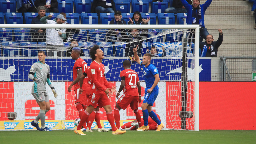 «Бавария» потерпела первое поражение с декабря 2019 года
