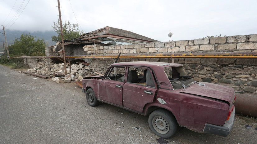 ЕС призвал к прекращению насилия в Карабахе