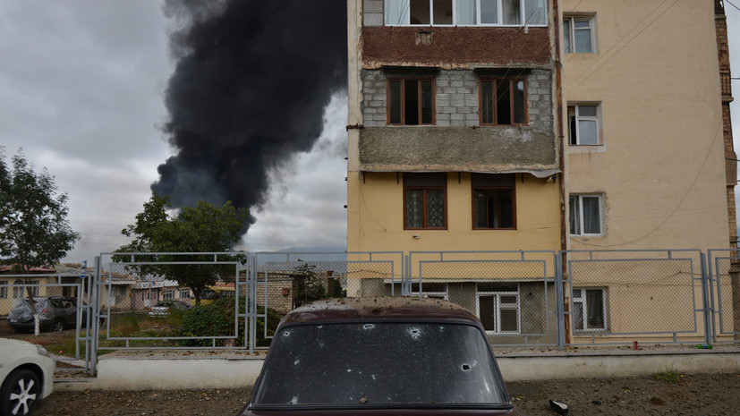 Российский журналист получил контузию в Степанакерте