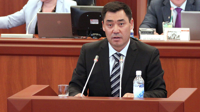 Оппозиция намерена выдвинуть Жапарова на пост киргизского премьера