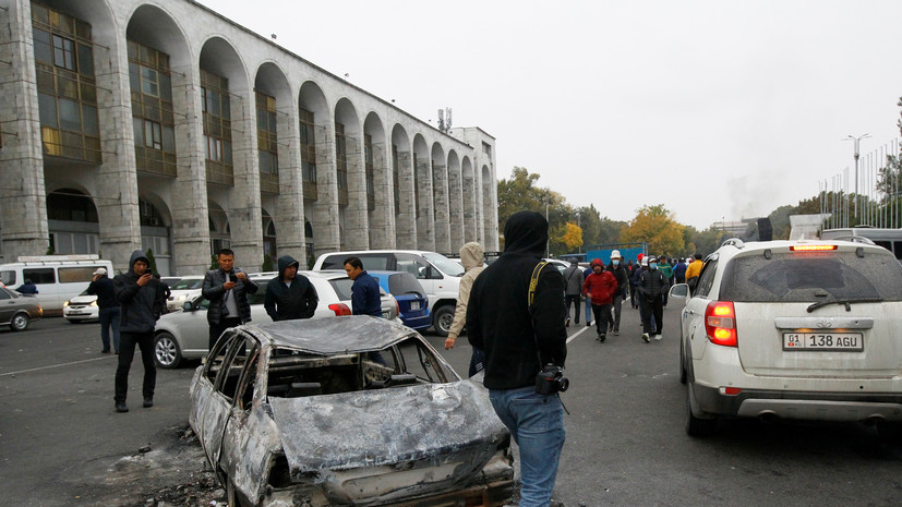 МИД России призвал обеспечить безопасность россиян в Киргизии