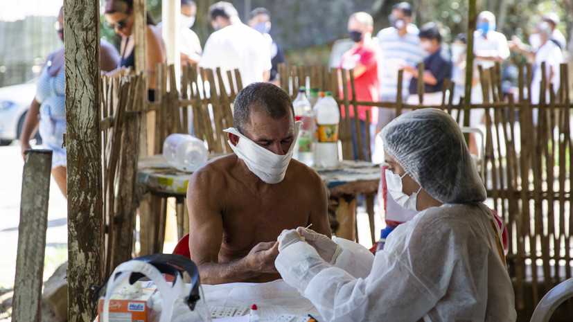 В Бразилии за сутки выявили более 27 тысяч случаев коронавируса