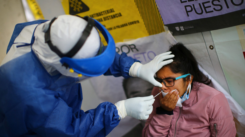 Число случаев заболевания коронавирусом в Мексике превысило 809 тысяч