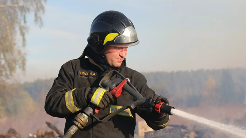 Под Рязанью потушили пожары в попавших в зону ЧП населённых пунктах