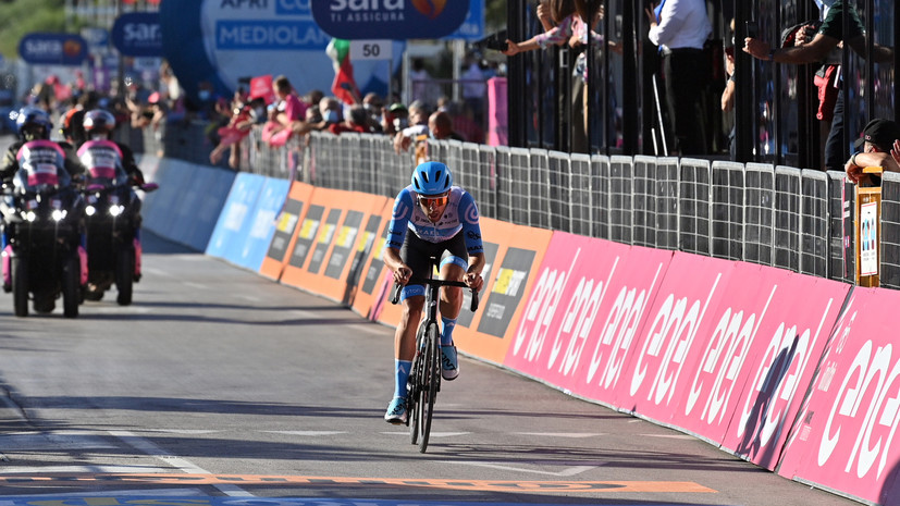 Даусетт выиграл восьмой этап «Джиро д'Италия»