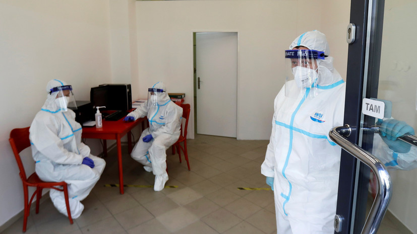 В Чехии за сутки выявили 4635 случаев коронавируса