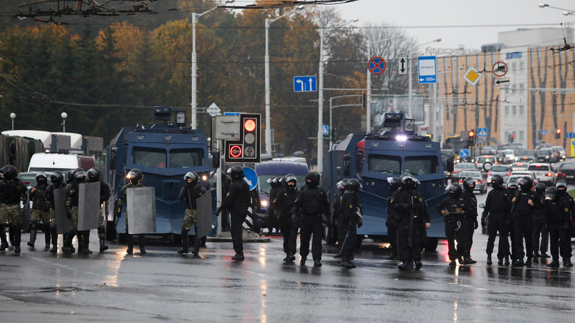 Спецтехника в центре города и применение водомётов: как прошли протесты в Минске