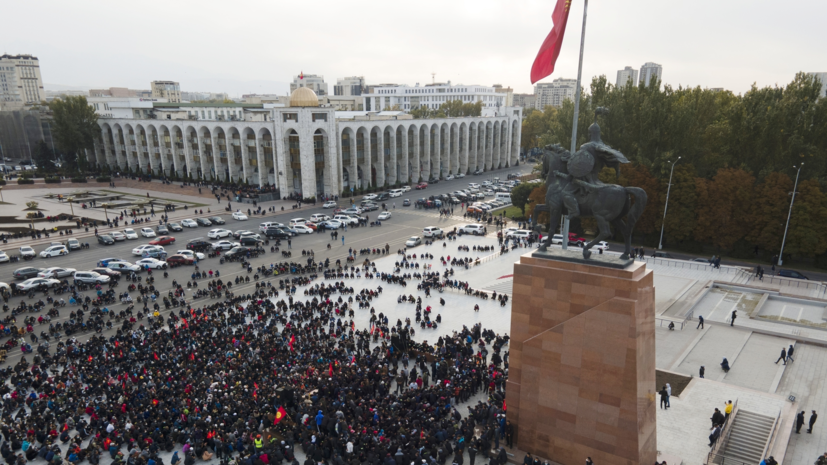 Мэрия Бишкека оценила предварительный ущерб от беспорядков