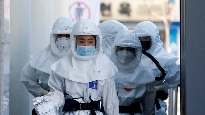 Число случаев коронавируса в Южной Корее достигло 24 988