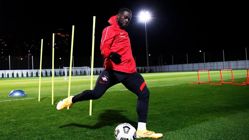 Мозес поделился впечатлениями от Москвы и стадиона «Спартака»