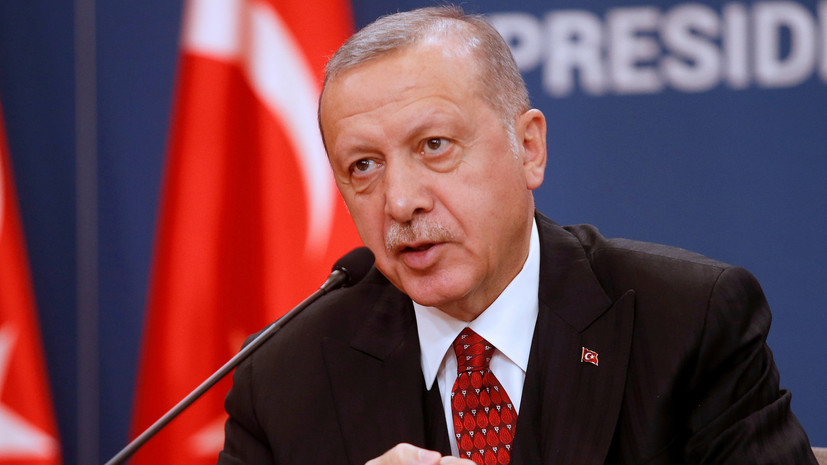 Эрдоган заявил о новых запасах газа в Чёрном море