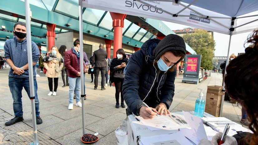 В Италии выявили более 9 тысяч случаев коронавируса за сутки