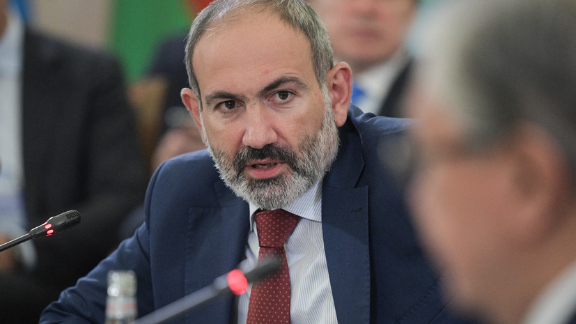 Пашинян призвал народ Армении защищать родину с оружием в руках