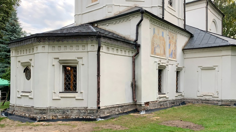 В Москве рассказали о реставрации храма в бывшем селе Леоново
