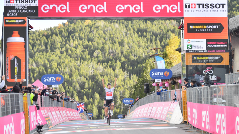Хиндли выиграл 18-й этап «Джиро д'Италия»