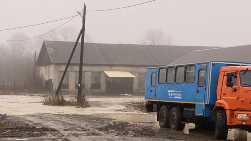 На Сахалине в результате циклона подтопило 34 дома