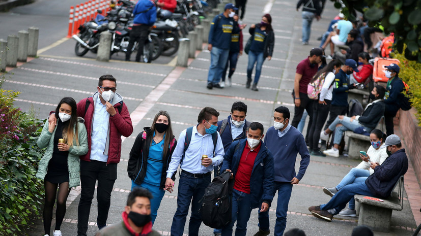 Число случаев коронавируса в Колумбии превысило 1 млн