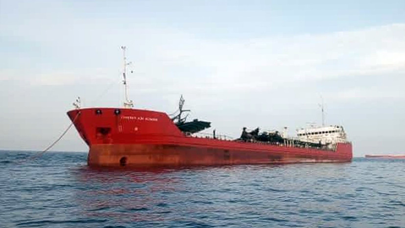 Уголовное дело возбуждено после аварии на танкере в Азовском море