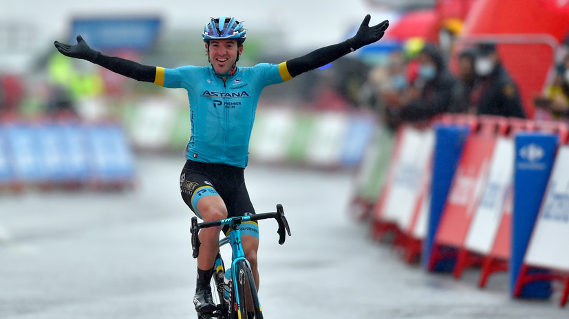 Испанский велогонщик Исагирре выиграл шестой этап «Вуэльты»