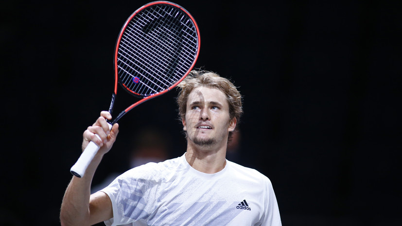 Зверев выиграл второй теннисный турнир в Кёльне за две недели