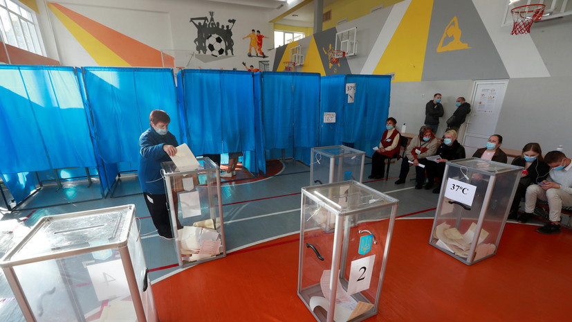 ЦИК: Явка на местные выборы на Украине составила около 37%