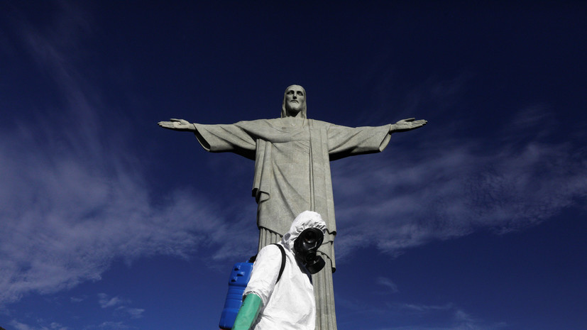 В Бразилии за сутки выявили более 15 тысяч новых случаев коронавируса