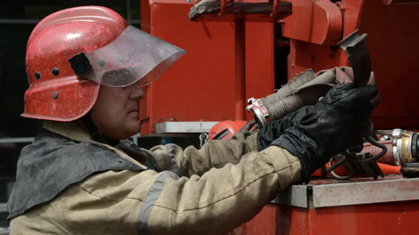 В Ростовской области произошло возгорание в цехе по переработке пера