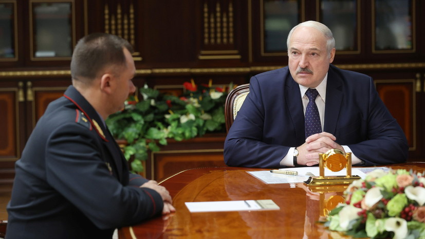 «Из десятка предложенных кандидатур»: Лукашенко назначил нового главу МВД Белоруссии