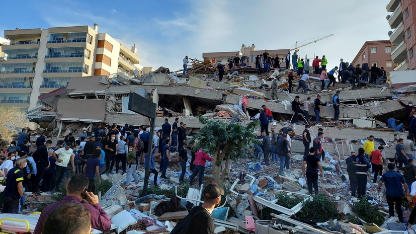 Посольство России прокомментировало землетрясение в Измире