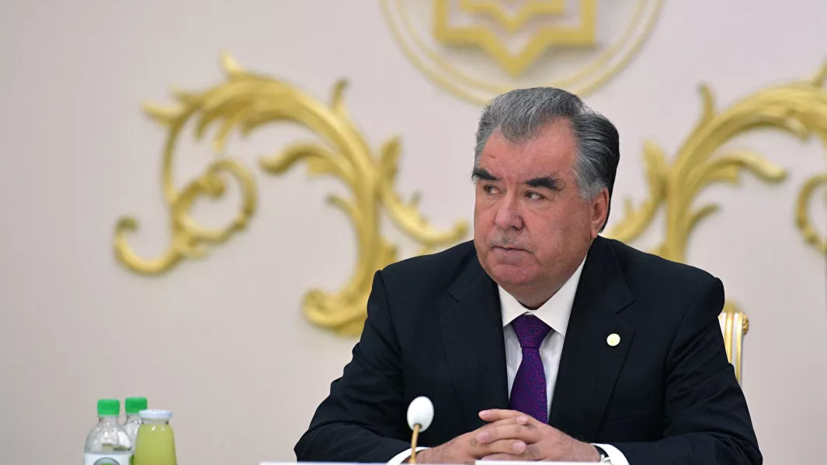 Президент Таджикистана отправил правительство в отставку