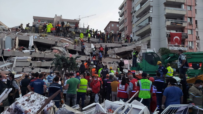 Путин выразил соболезнования Эрдогану в связи с землетрясением