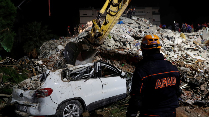 Число погибших в результате землетрясения в Турции возросло до 24